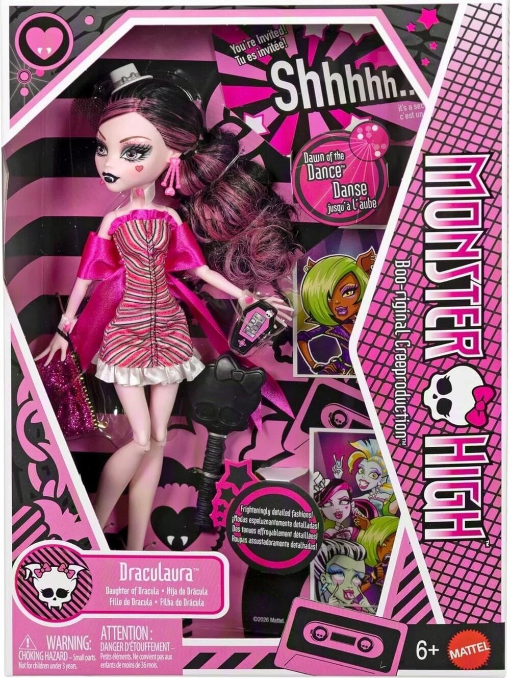 Monster High Dawn of the Dance Draculaura Boo-riginal Creeproduction Doll NEW
